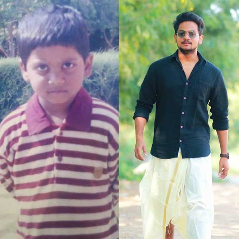 Shanmukh Jaswanth's childhood photo