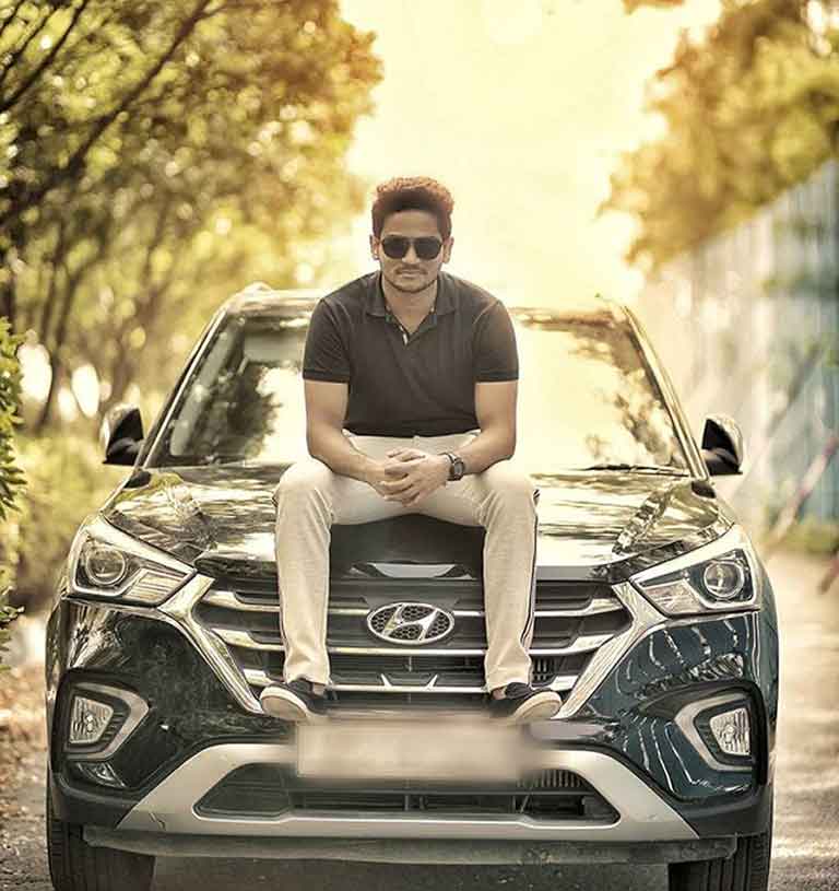 Shanmukh Jaswanth's Car