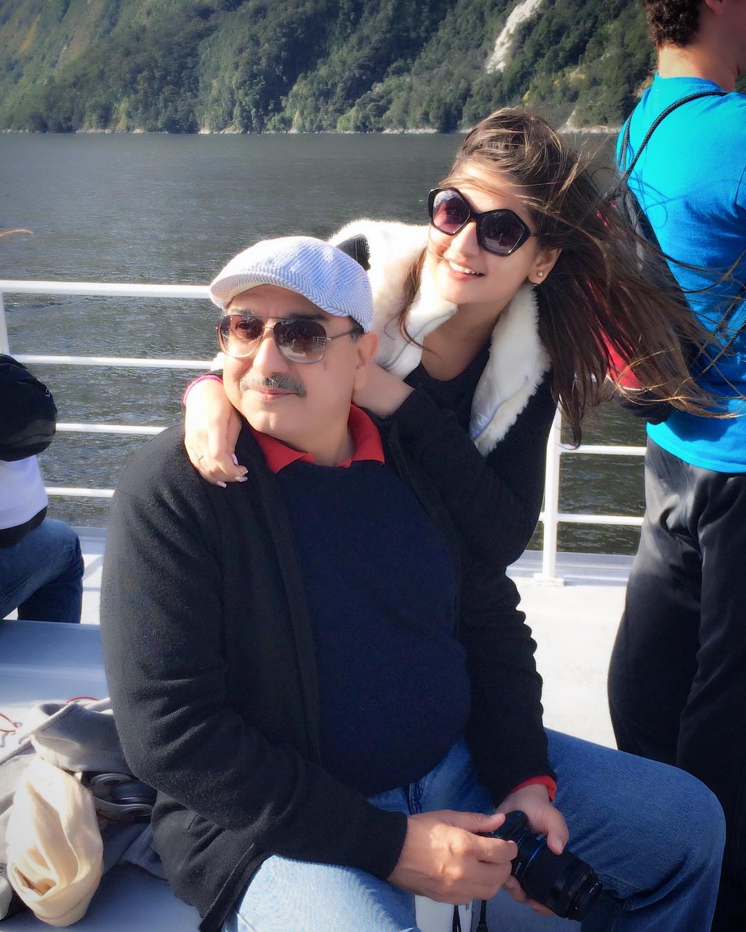 Deepika Ghose (The RCB Girl) with her father