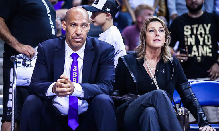 Tina Ball and her husband.