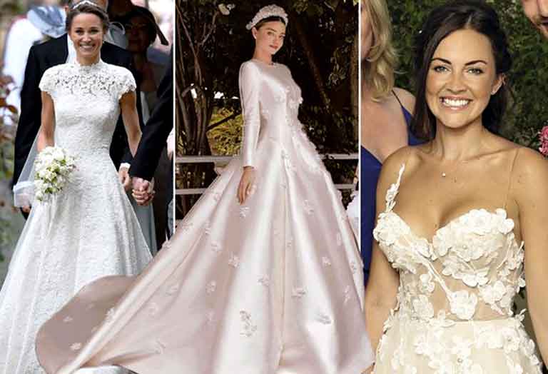Celebrity Wedding Dresses